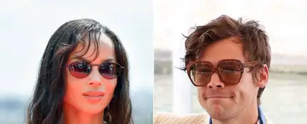 Zoë Kravitz y Harry Stykes. Zoë Kravitz y Harry Stykes.