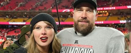 Taylor Swift y Travis Kelce en enero de 2025 Taylor Swift y Travis Kelce en enero de 2025