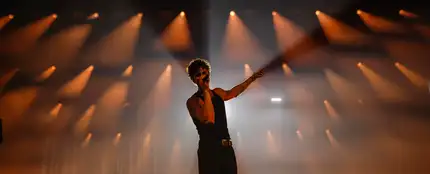 Shawn Mendes, durante el concierto del Movistar Arena de Madrid el 26 de agosto de 2025. Shawn Mendes, durante el concierto del Movistar Arena de Madrid el 26 de agosto de 2025.
