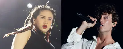 Rosalía y Guitarricadelafuente. Rosalía y Guitarricadelafuente.