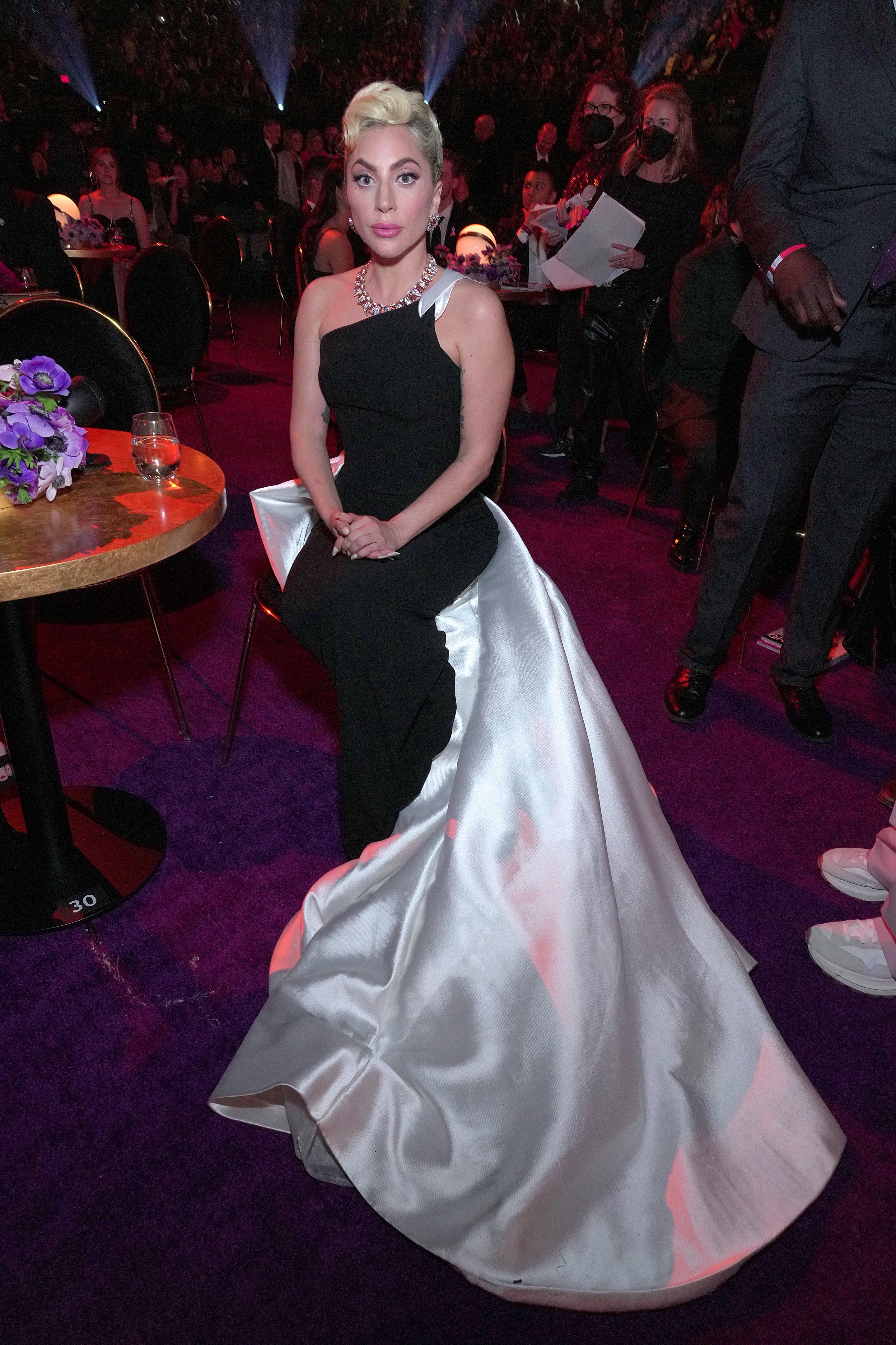 Lady Gaga en los Grammy 2022 Lady Gaga en los Grammy 2022