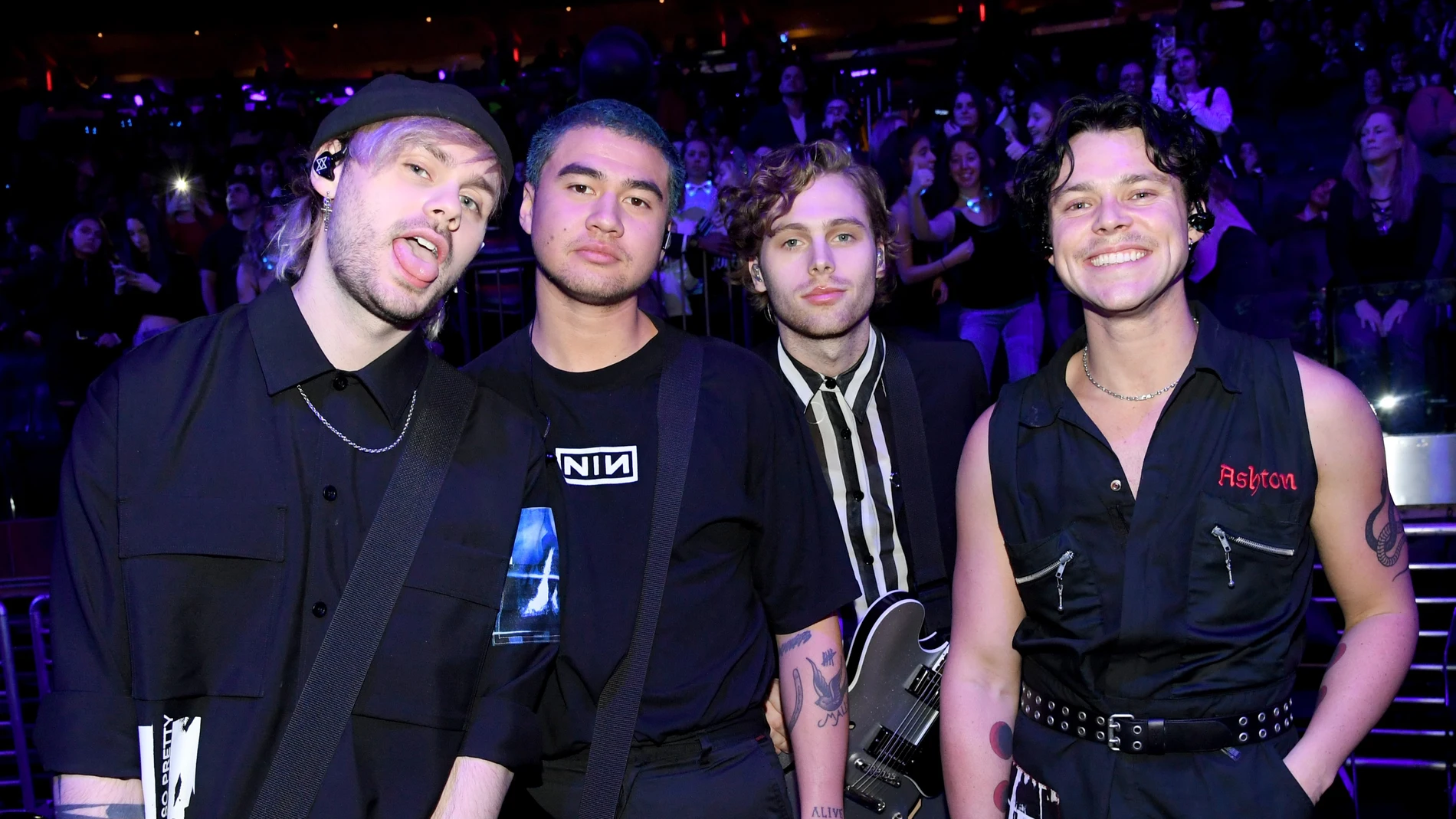 Los integrantes de 5 Seconds of Summer en 2019 Los integrantes de 5 Seconds of Summer en 2019