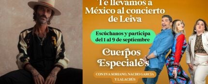'Cuerpos especiales' te lleva al concierto de Leiva en Ciudad de México