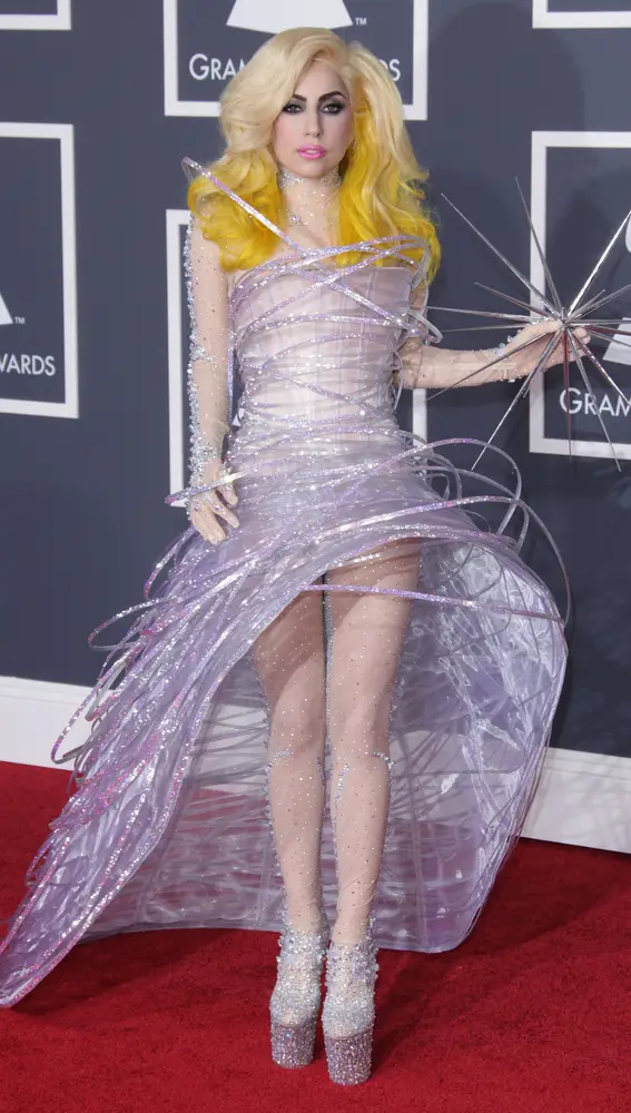 Lady Gaga en los Grammy 2010 Lady Gaga en los Grammy 2010