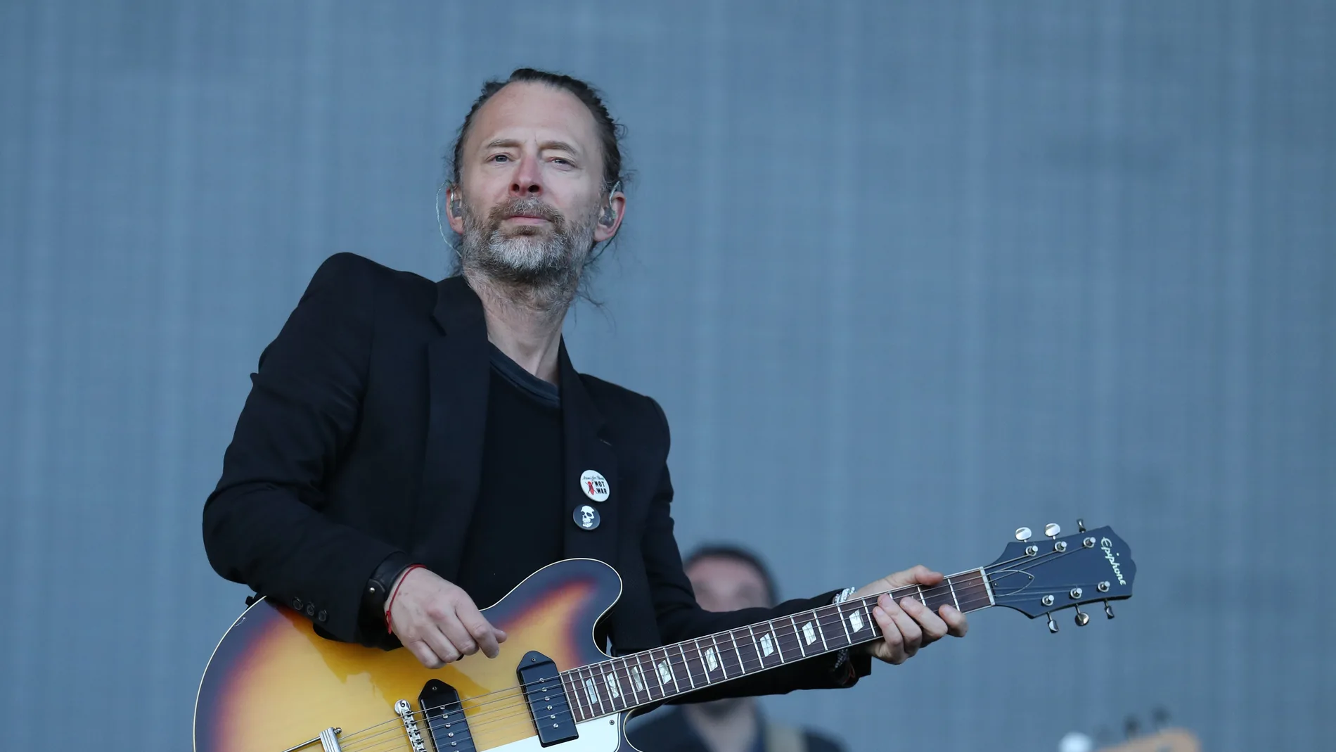 Thom Yorke, vocalista de Radiohead, en 2017 Thom Yorke, vocalista de Radiohead, en 2017