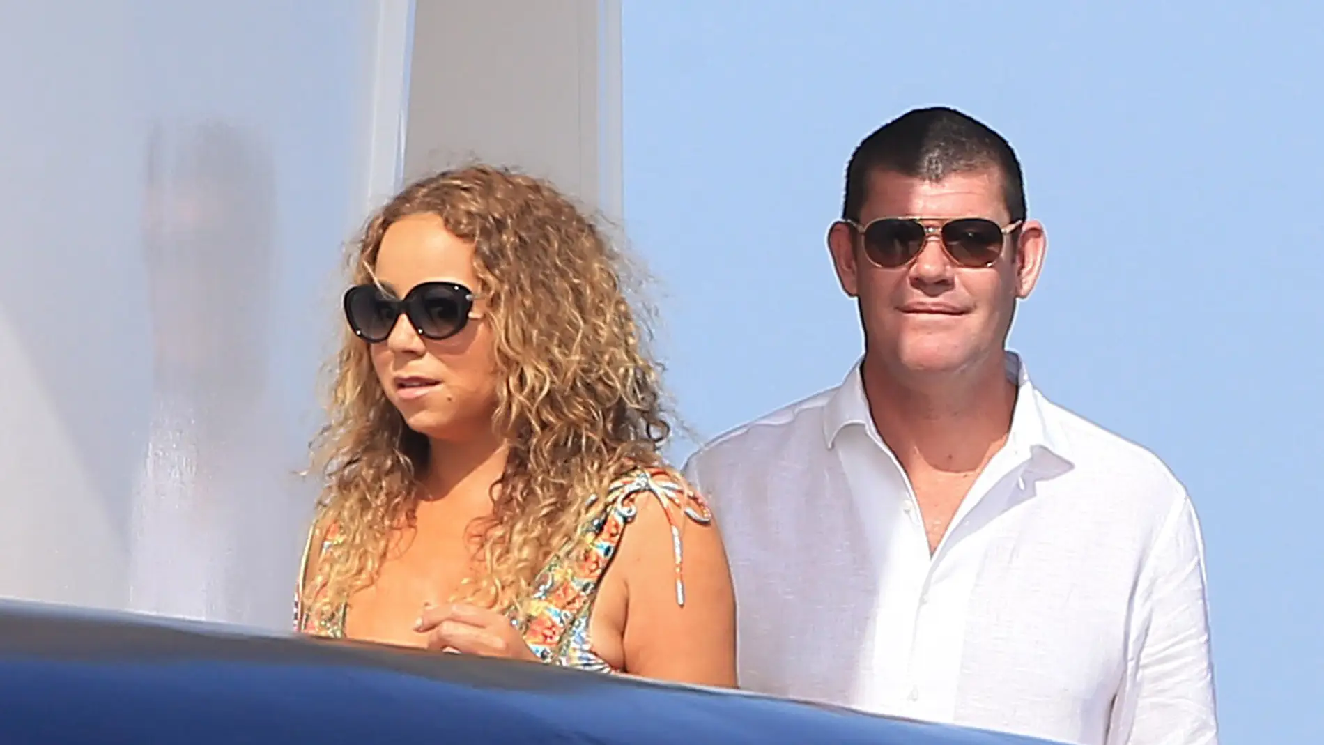 Mariah Carey y James Packer en Formentera en 2015 Mariah Carey y James Packer en Formentera en 2015