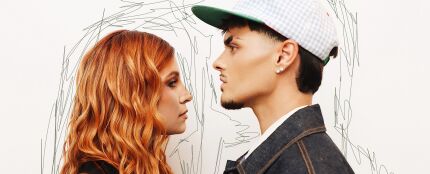Leire Martínez y Abraham Mateo en la portada de 'Tonto por ti'
