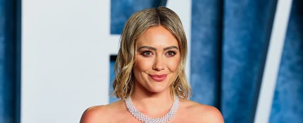 La actriz Hilary Duff La actriz Hilary Duff