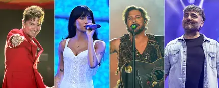 David Bisbal, Aitana, Manuel Carrasco y Estopa David Bisbal, Aitana, Manuel Carrasco y Estopa