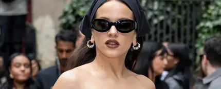 Rosalía en el desfile de Calvin Klein Rosalía en el desfile de Calvin Klein