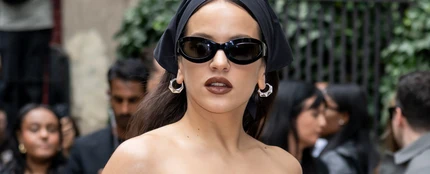 Rosalía en el desfile de Calvin Klein Rosalía en el desfile de Calvin Klein