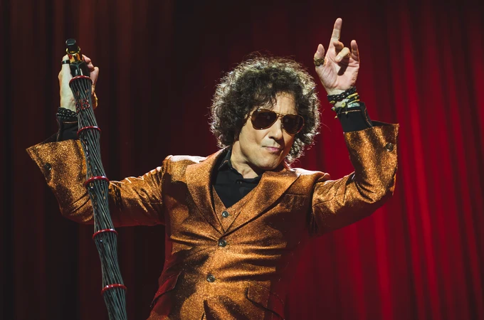 Bunbury en su concierto en el Movistar Arena de Madrid Bunbury en su concierto en el Movistar Arena de Madrid