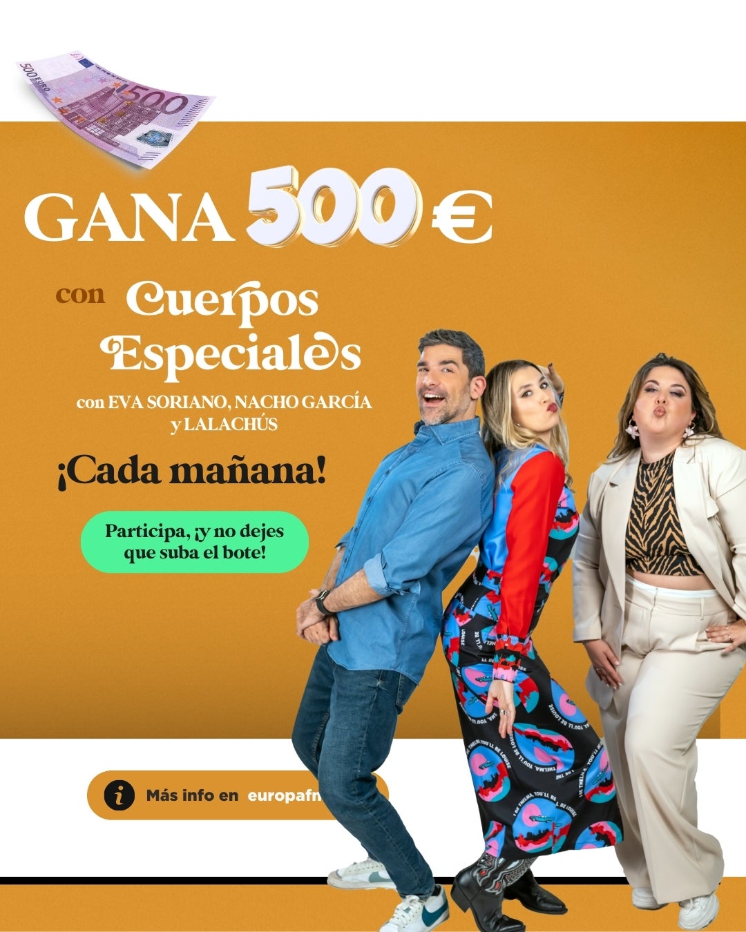 Gana 500 euros con Pilla la cita y gana la guita Gana 500 euros con Pilla la cita y gana la guita