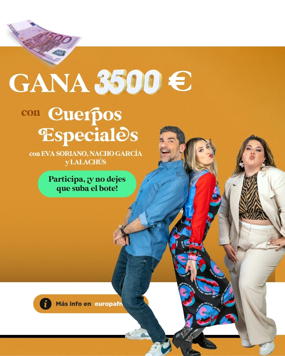 Llévate un premio de 3.500 euros con 'Cuerpos especiales' Llévate un premio de 3.500 euros con 'Cuerpos especiales'