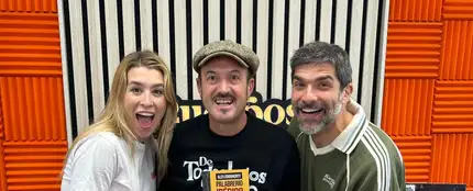 Alex O'Dogherty con Eva Soriano y Nacho García en Cuerpos especiales Alex O'Dogherty con Eva Soriano y Nacho García en Cuerpos especiales
