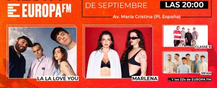 Concierto Europa FM La Mercè