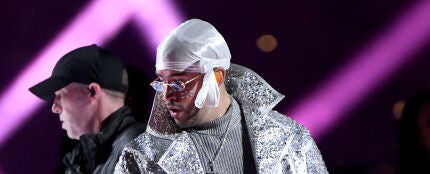 Bad Bunny, en la Super Bowl 2020.