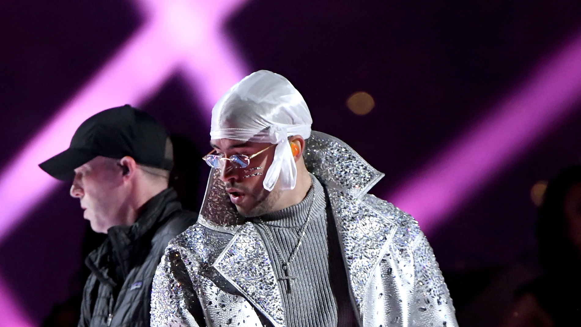 Bad Bunny, en la Super Bowl 2020. Bad Bunny, en la Super Bowl 2020.