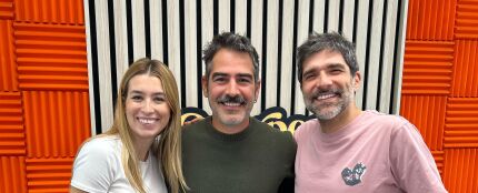 Eva Soriano y Nacho García junto a Álvaro Tous