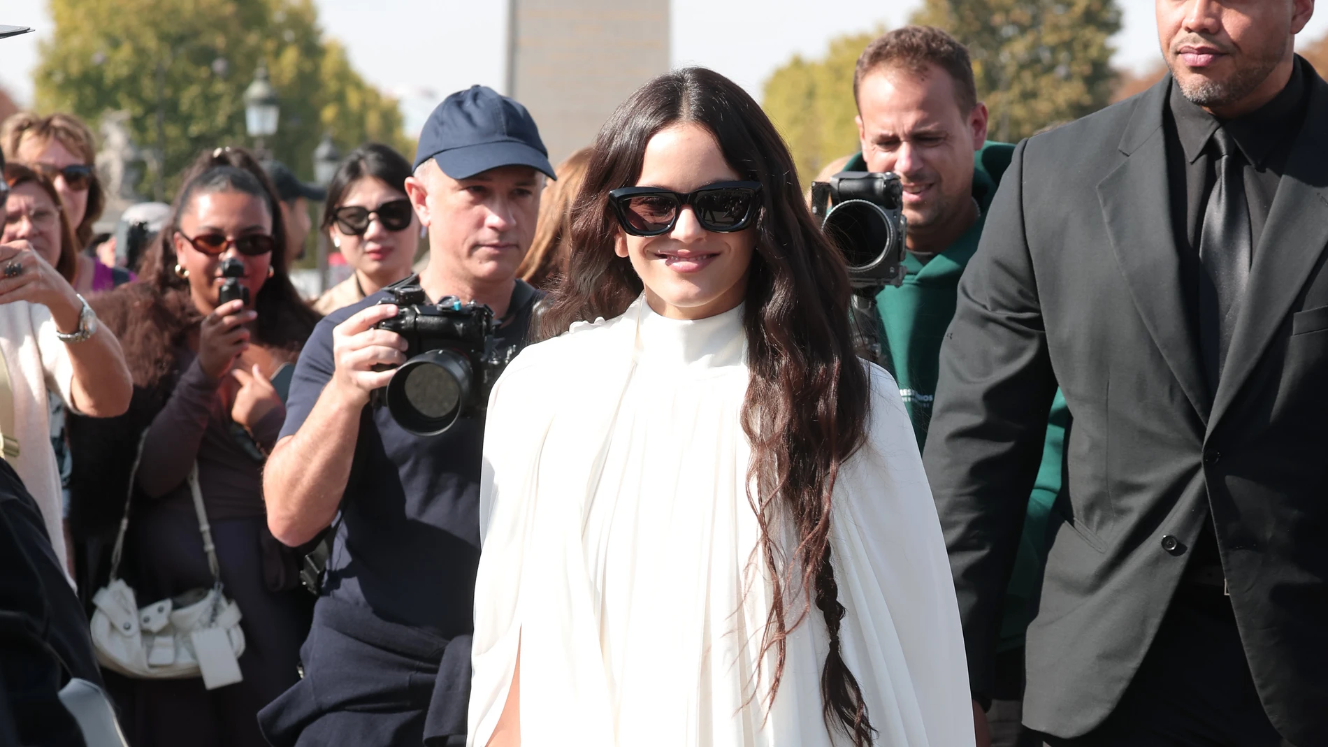 Rosalía, para el desfile de Dios en la Semana de la Moda de París Rosalía, para el desfile de Dios en la Semana de la Moda de París