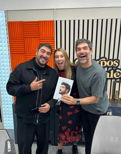 Antonio Orozco, Eva Soriano y Nacho García. Antonio Orozco, Eva Soriano y Nacho García.