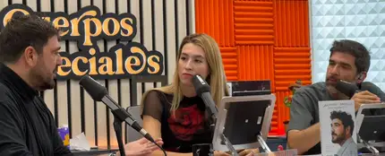Eva Soriano con Antonio Orozco y Nacho García Eva Soriano con Antonio Orozco y Nacho García
