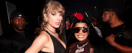 Taylor Swift y Nicki Minaj Taylor Swift y Nicki Minaj