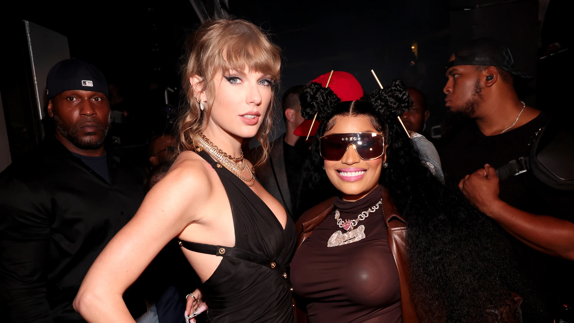 Taylor Swift y Nicki Minaj Taylor Swift y Nicki Minaj