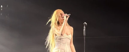 Belén Aguilera en su primer concierto en el Movistar Arena de Madrid Belén Aguilera en su primer concierto en el Movistar Arena de Madrid