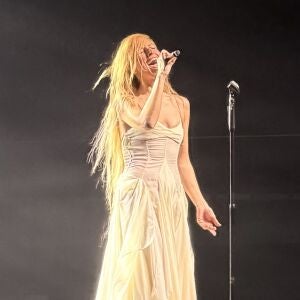 Belén Aguilera en su primer concierto en el Movistar Arena de Madrid
