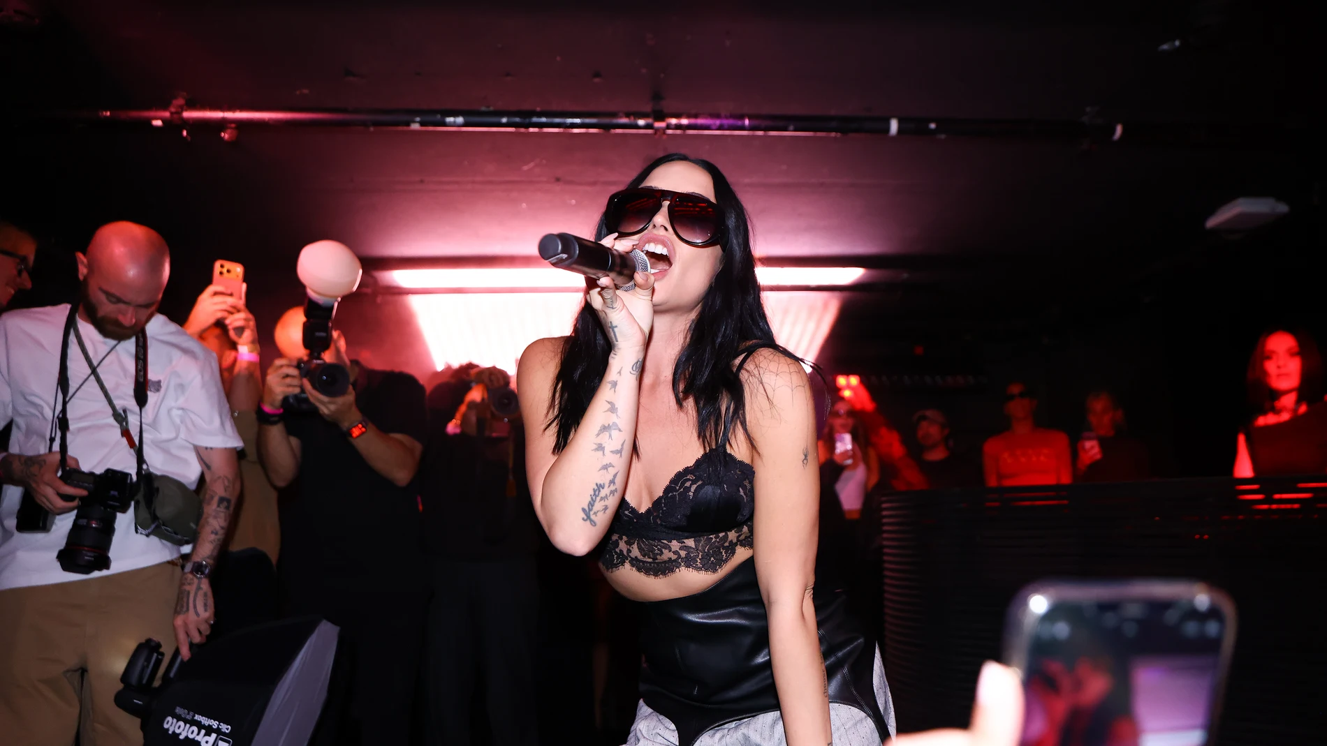 La artista Demi Lovato La artista Demi Lovato