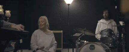 Amaia Montero ensayando con La oreja de Van Gogh Amaia Montero ensayando con La oreja de Van Gogh