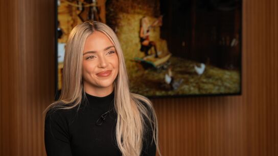 Ana Mena en la entrevista con Europa FM