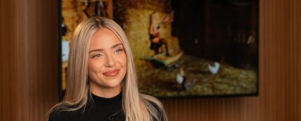 Ana Mena en la entrevista con Europa FM Ana Mena en la entrevista con Europa FM