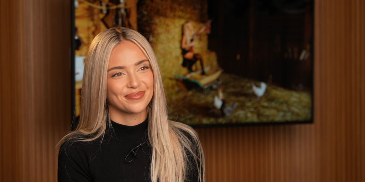 Ana Mena en la entrevista con Europa FM