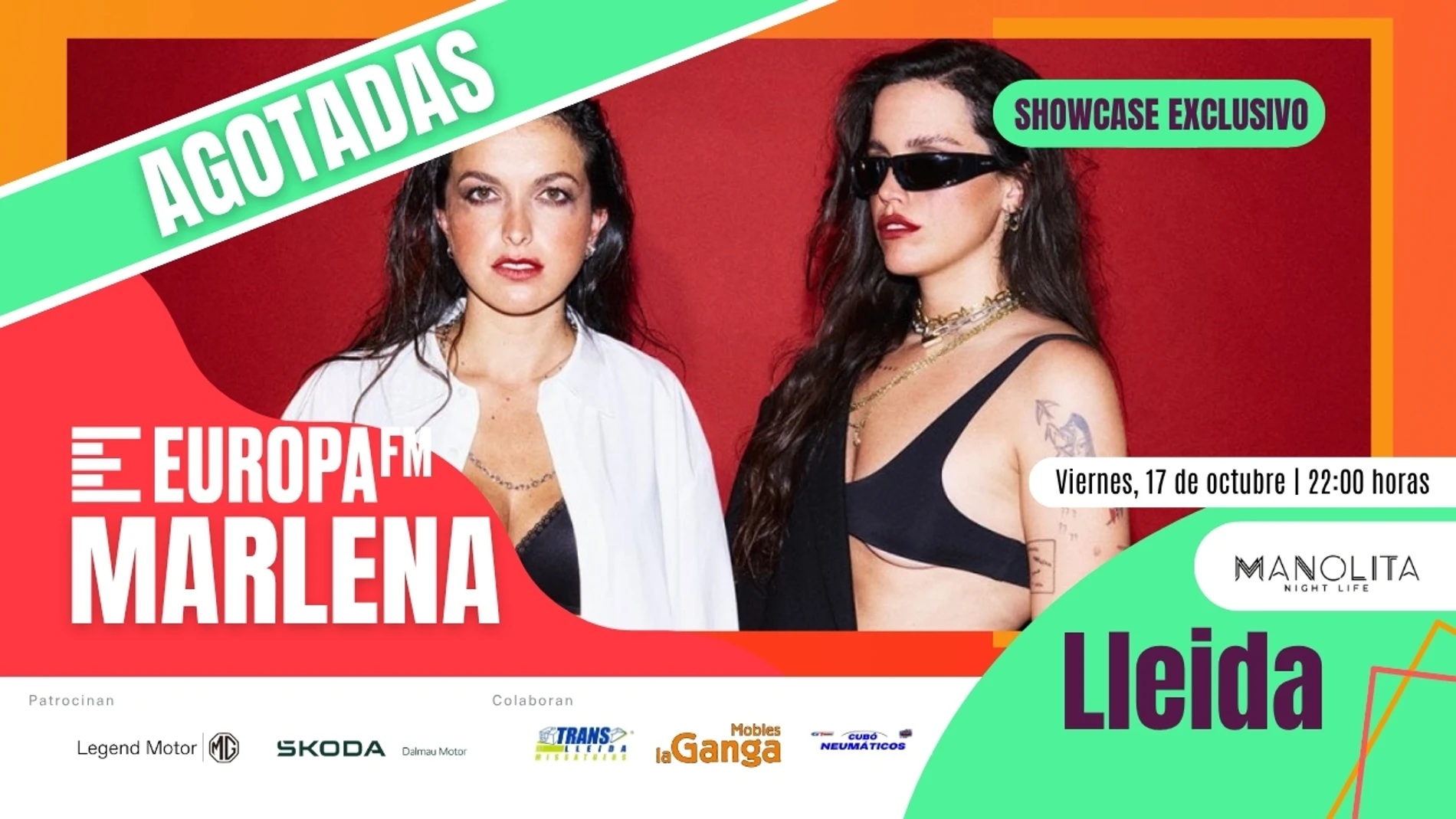 Agotadas las entradas para el showcase exclusivo de Marlena en Lleida Agotadas las entradas para el showcase exclusivo de Marlena en Lleida