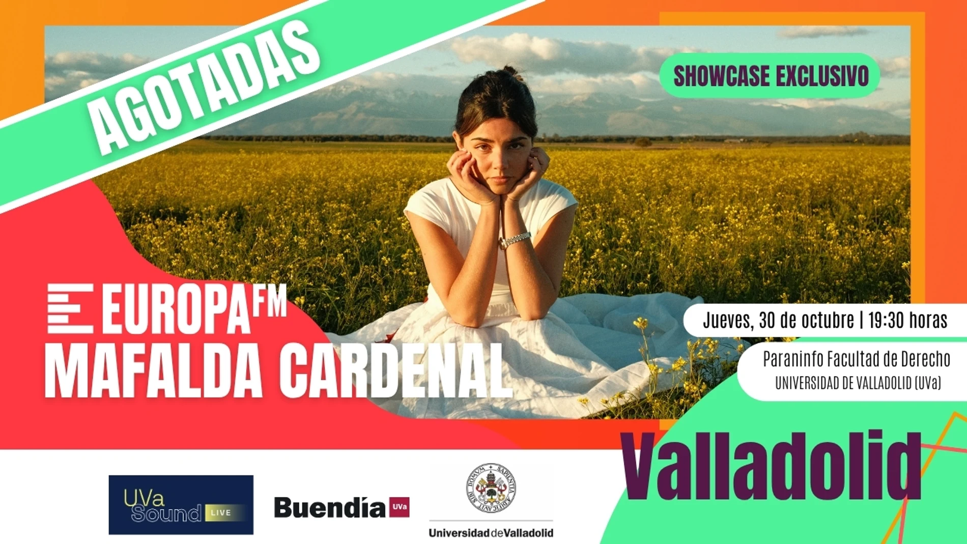 Agotadas las invitaciones para el showcase exclusivo de Mafalda Cardenal en Valladolid Agotadas las invitaciones para el showcase exclusivo de Mafalda Cardenal en Valladolid