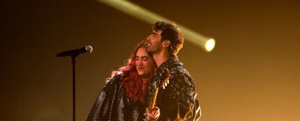 Ela Taubert y Joe Jonas en los Latin Grammy Ela Taubert y Joe Jonas en los Latin Grammy