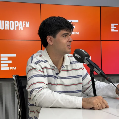 Íñigo Quintero en los estudios de Atresmedia Radio Íñigo Quintero en los estudios de Atresmedia Radio