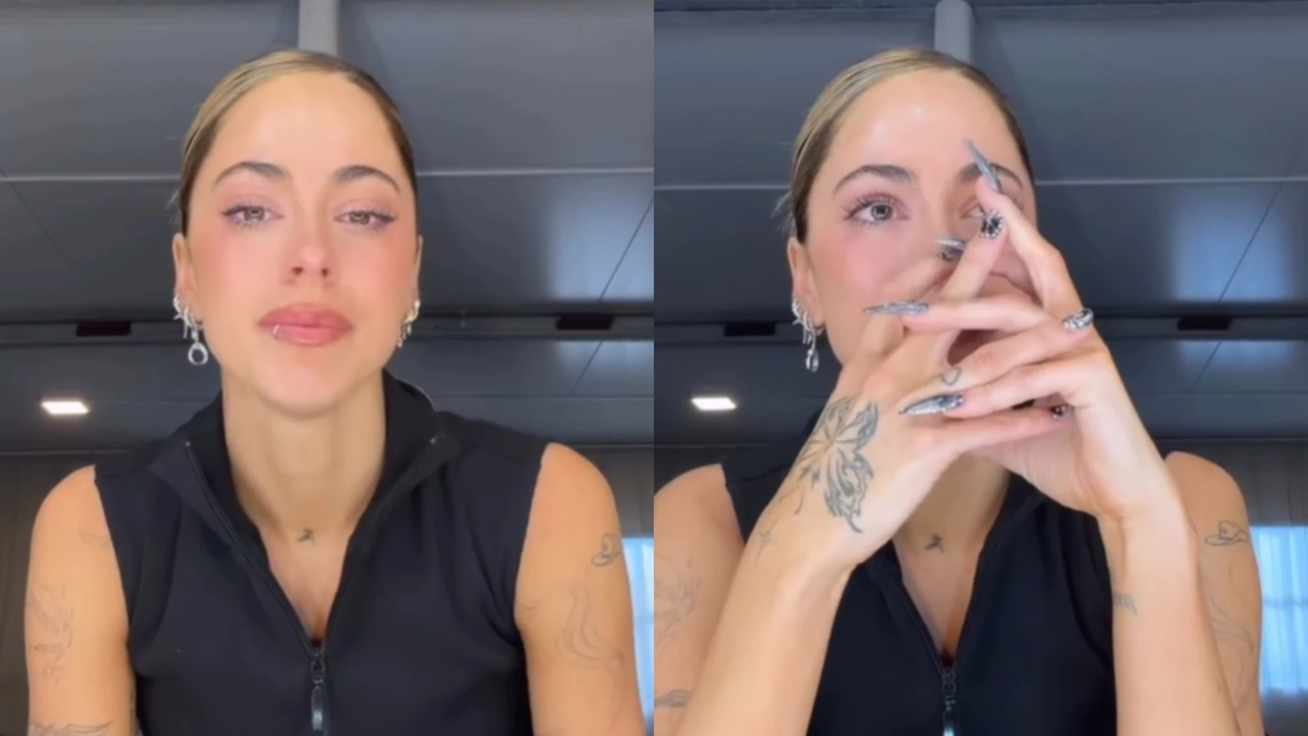 Tini se emociona al anunciar el retraso de su gira 'Futttura' Tini se emociona al anunciar el retraso de su gira 'Futttura'