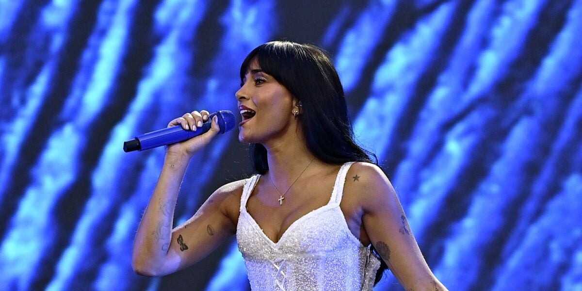 Aitana en el Metropolitano