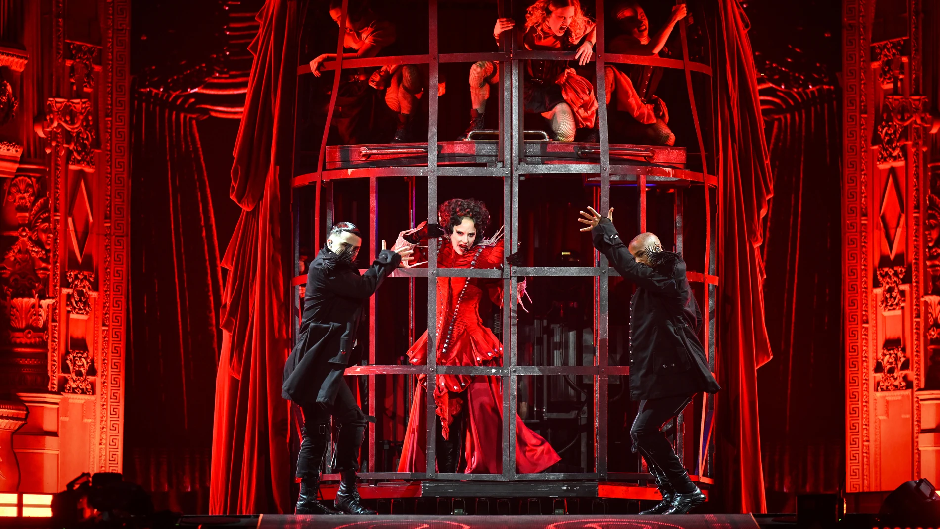 Lady Gaga en la gira 'Mayhem' Lady Gaga en la gira 'Mayhem'