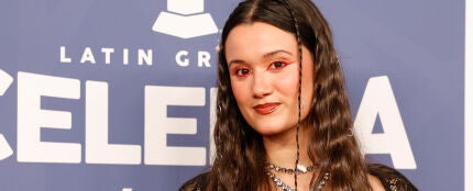 Joaquina en el 'photocall' de los Latin Grammy en 2025