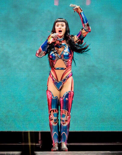 Katy Perry, en uno de los conciertos de The Lifetimes Tour