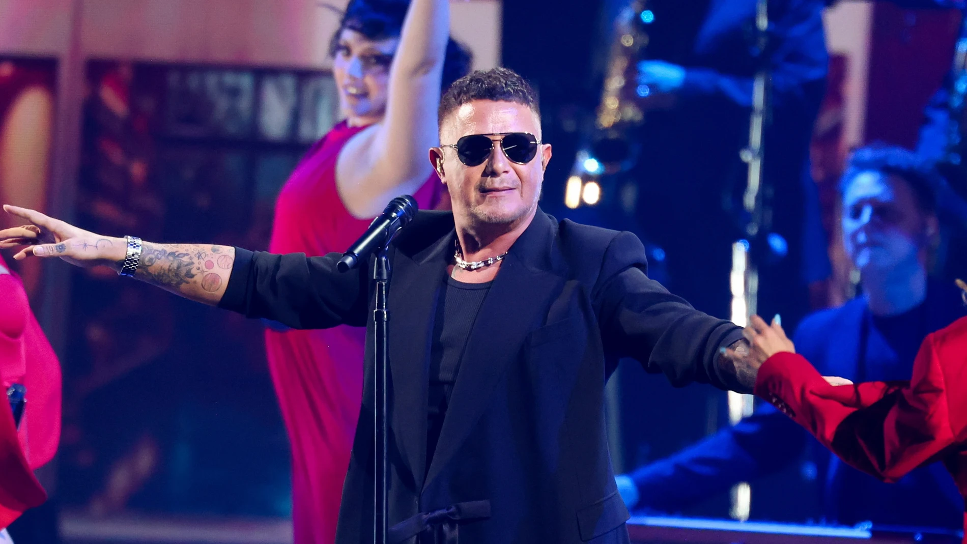 Alejandro Sanz, durante su actuación en los Latin Grammy 2025 Alejandro Sanz, durante su actuación en los Latin Grammy 2025