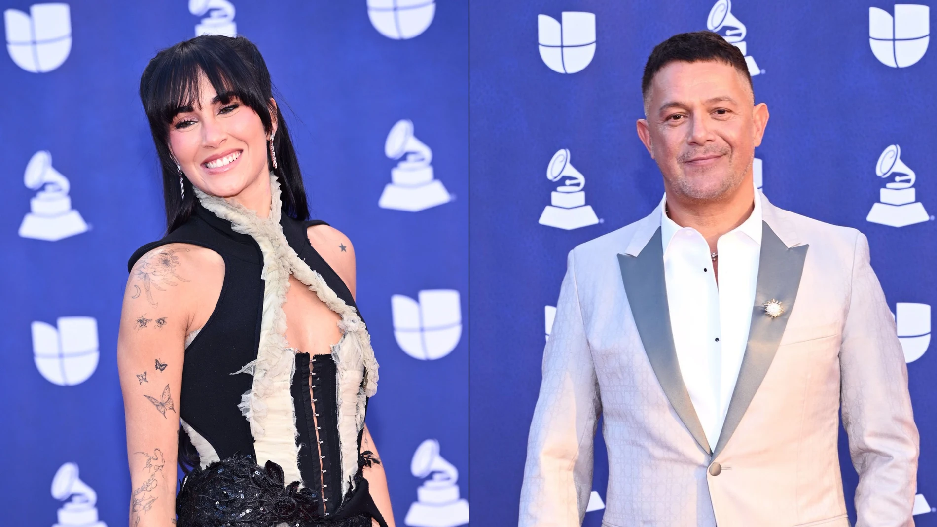 Aitana y Alejandro Sanz en los Latin Grammy 2025 Aitana y Alejandro Sanz en los Latin Grammy 2025