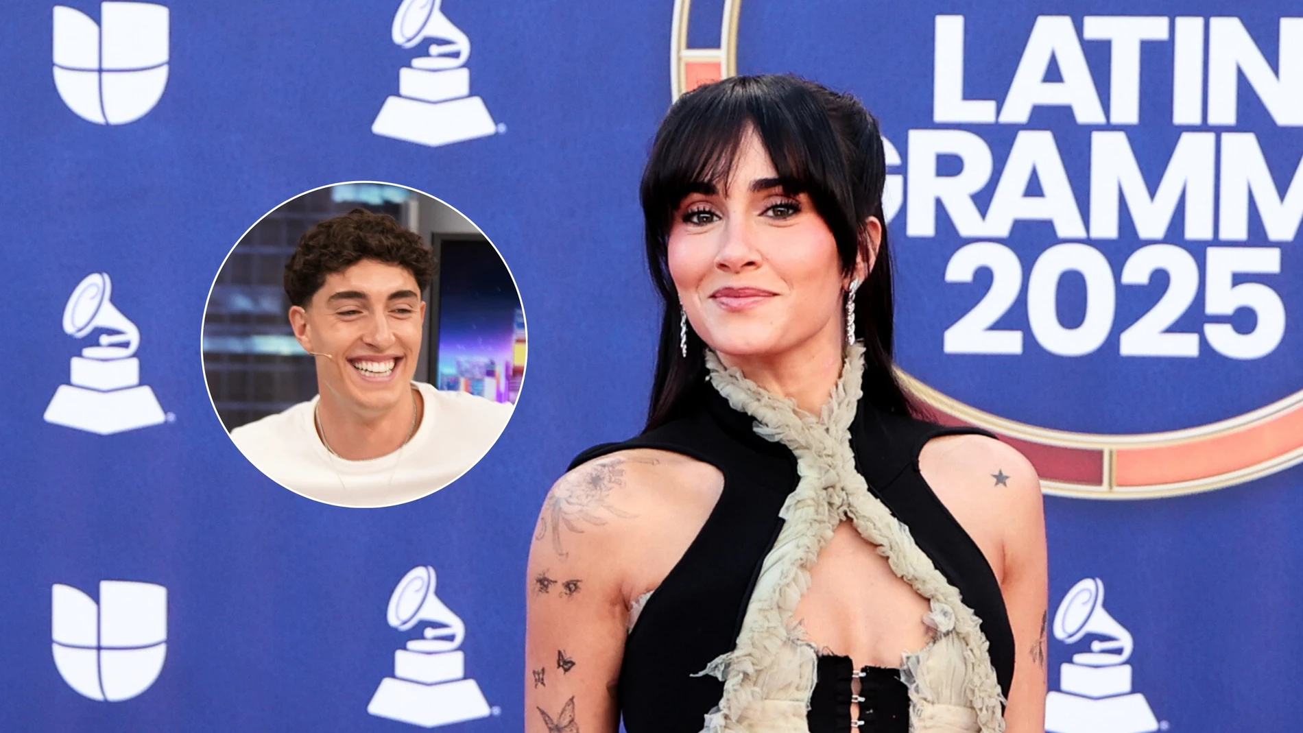 Un montaje de Plex y Aitana Un montaje de Plex y Aitana