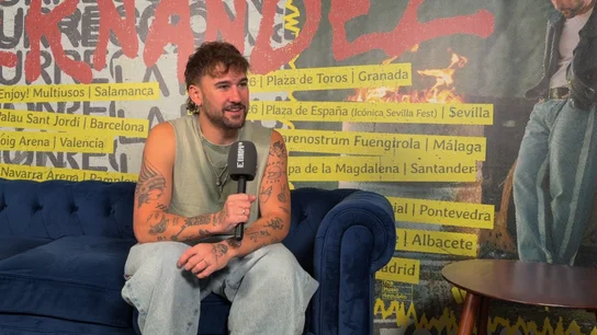 Dani Fernández, en la entrevista con Europa FM Dani Fernández, en la entrevista con Europa FM