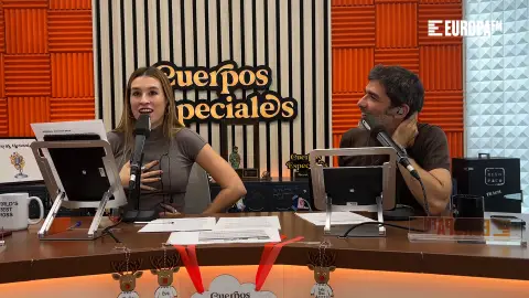 Eva Soriano y Nacho García en Cuerpos especiales Eva Soriano y Nacho García en Cuerpos especiales