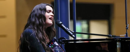 Amaia en el concierto de la Puerta del Sol Amaia en el concierto de la Puerta del Sol